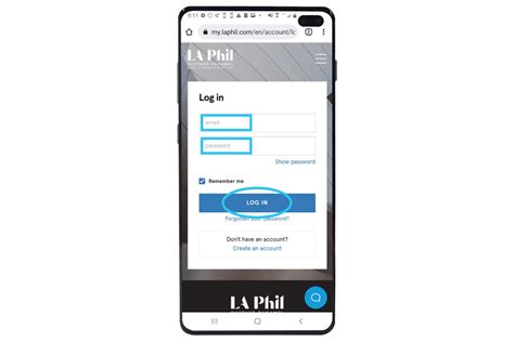 la phil schedule|la phil log in.